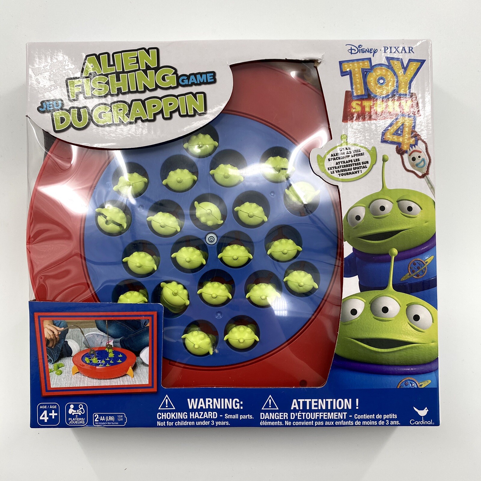Toy Story 4 Alien Fishing Game Spinmaster 2019 Disney Pixar In-hand for ...