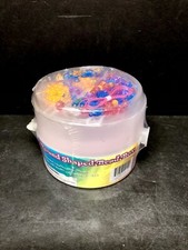 Round Shaped Beads Accessories Storage Box Container Tray W/ Divided Compartment