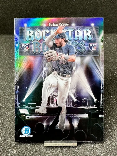 2025 Bowman Chrome  DYLAN CREWS  Rockstar Rookies  RC  #RR-15