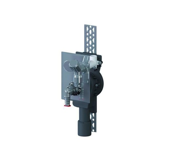 Dallmer Wandeinbau-WaschgeräTe-Siphon 406 Senkrecht, Dn 40/DN 50-image