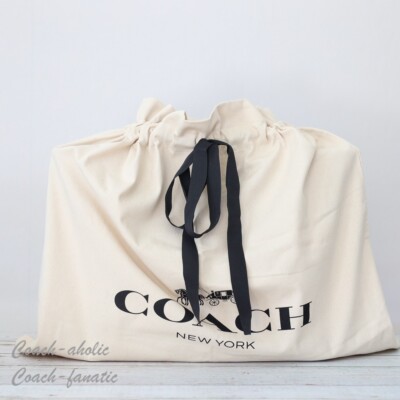 NEW Coach Drawstring Dust Bag Gift Bag Storage Cover Bag 100