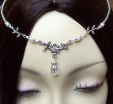 ~v~Stirnschmuck°Nenya°LARP°circlet°Tiara°Haarschmuck°Diadem°Kopfschmuck°Arwen~v~