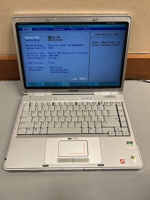 Compaq PRESARIO V2000 1.80GHz Mobile AMD Sempron 512MB RAM 0GB HDD 