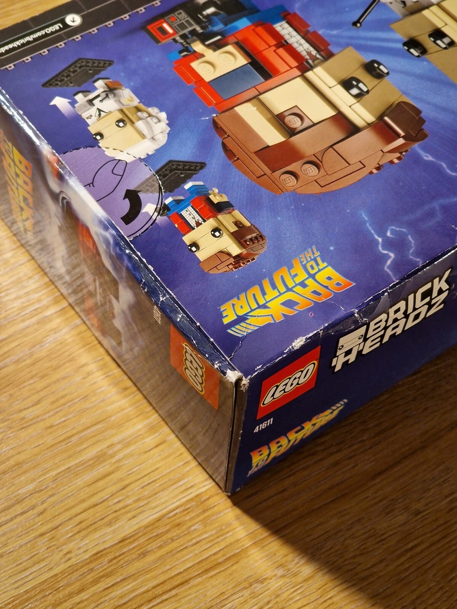 Lego Brickheadz Marty Mcfly Emmett Brown Brickheadz 41611 LEGO