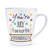 You're My Favorit Environmentalist Stars 341Ml Latte Becher Best Toll Lustig