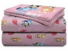 Bluey and Bingo Kids Microfiber Sheet Set-W53109336575, W53109336555