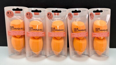 x10 Real Techniques Makeup Sponge Miracle Complexion Sponges #01462