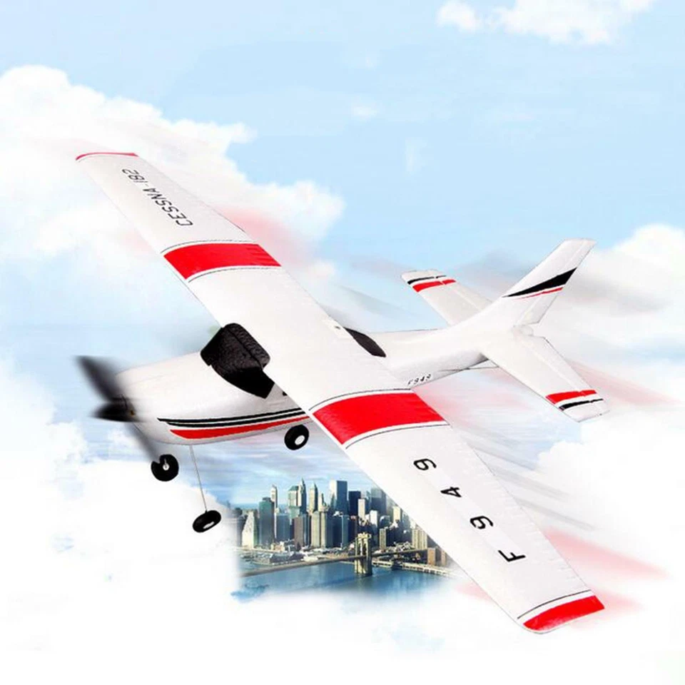 WLtoys F949 3CH 2.4G Cessna 182 Micro RC Aereo RTF Hobby Divertimento - Immagine 3 di 4