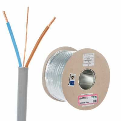 6 Mm² 6242Y Elektrokabel Für Herd, Dusche & Kochfeld – Twin & Earth Kabel, Zuverlässig Und Sicher