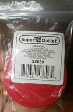 NEW 4-Pk Super Z Outlet Home Air Hockey Red Replacement 2.5" Pucks SZ039