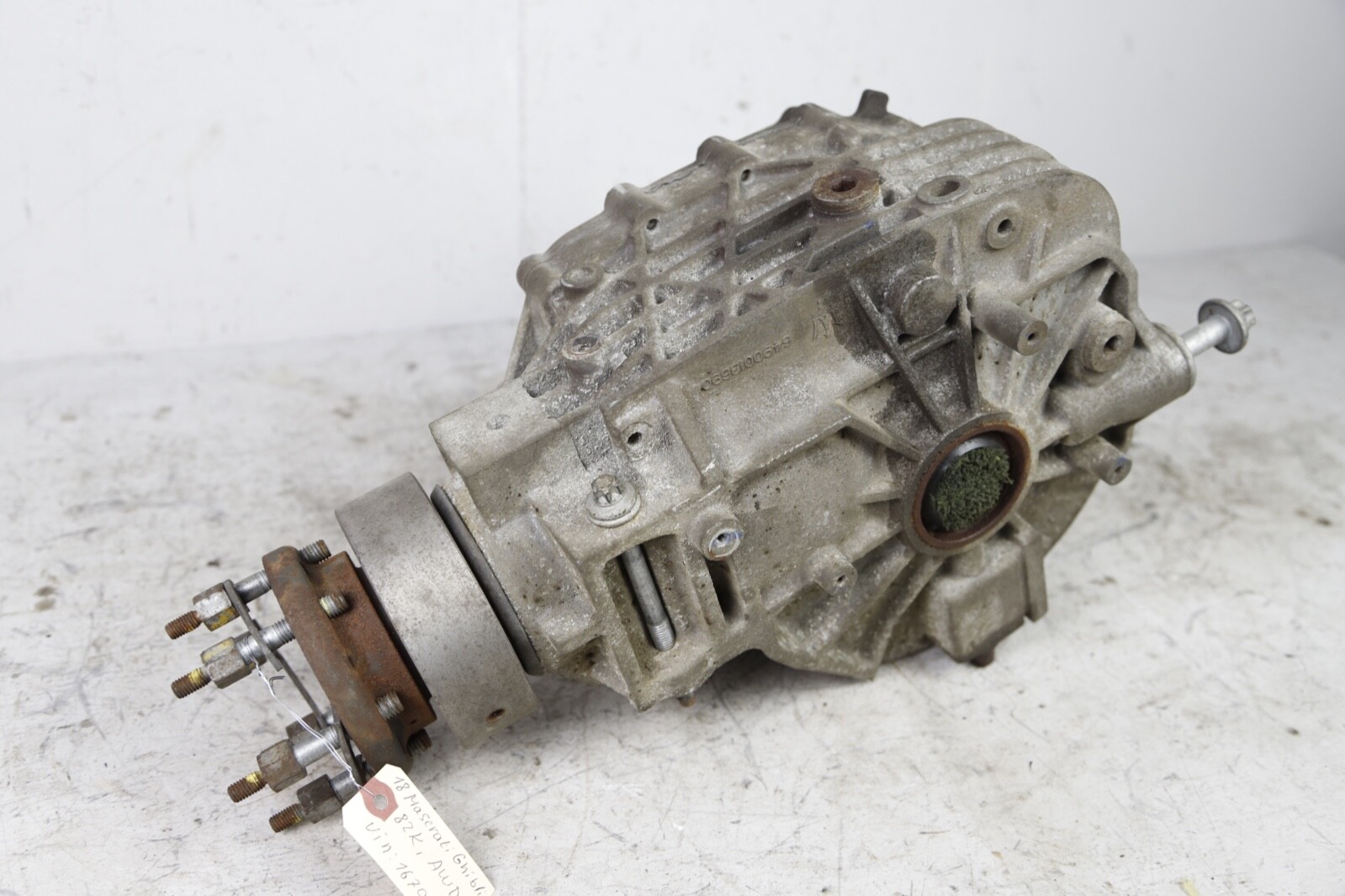 2014 - 2020 MASERATI GHIBLI AWD REAR DIFFERENTIAL AXLE CARRIER 2.80 OEM 82K