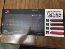 iBuyPower Ares M2 Membrane Gaming Backlit Keyboard Spill Resistant BRAND NEW