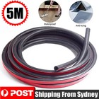 <!--F#f_0-->5M D-Shape Rubber Car Door Seal Strip Hollow Edge Guard Weatherstrip Universal<!--F/-->