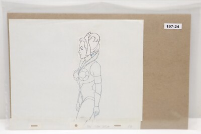 He-Man and the Masters of the Universe Hand Drawn Animation Drawing Art (197-24)
