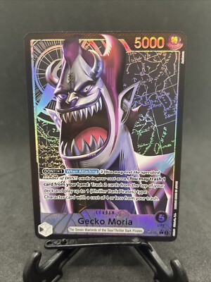 Gecko Moria Alt Art Leader OP06-080 One Piece TCG Wings Of The