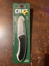 CRKT 2522c L.Burnley Tuna Compact Folding Knife Stonewash Black EDC