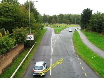 Photo 6x4 Great Billing Way Ecton/SP8263  c2014