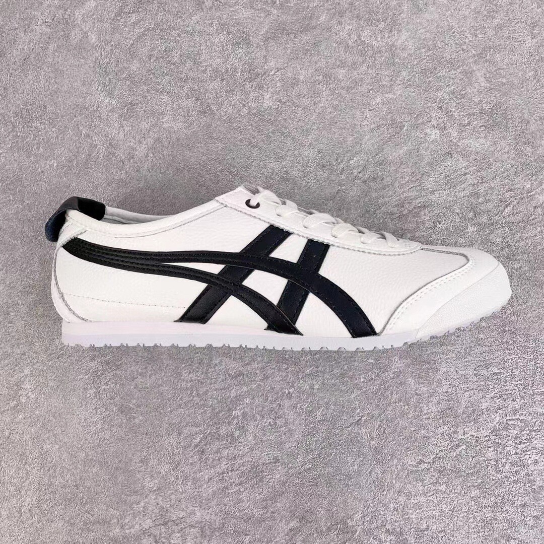 NEW Onitsuka Tiger Mexico 66 Sneakers Birch/Black - Vintage Men