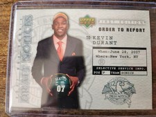 kevin durant first edition rookie card Kevin Durant 2007 2008 Topps Basketball 1957-58 Variations Parallel Ve main image 1