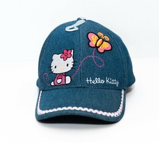 Hello Kitty Caps Navy Girl Size 53 cm Adjustable - Mint Condition