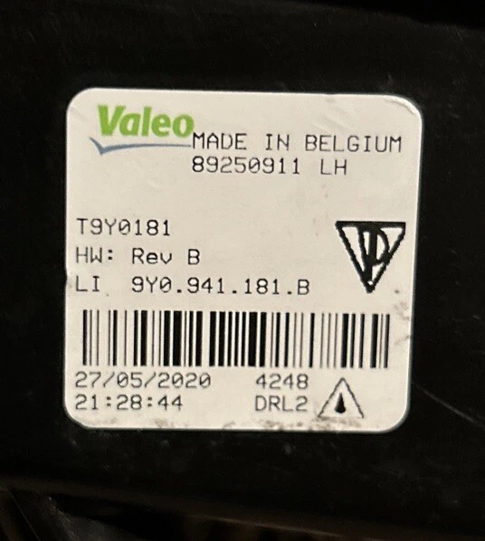 2019-2023 PORSCHE CAYENNE  LEFT FOG LIGHT 9Y0-941-181-B - Image 3 of 3