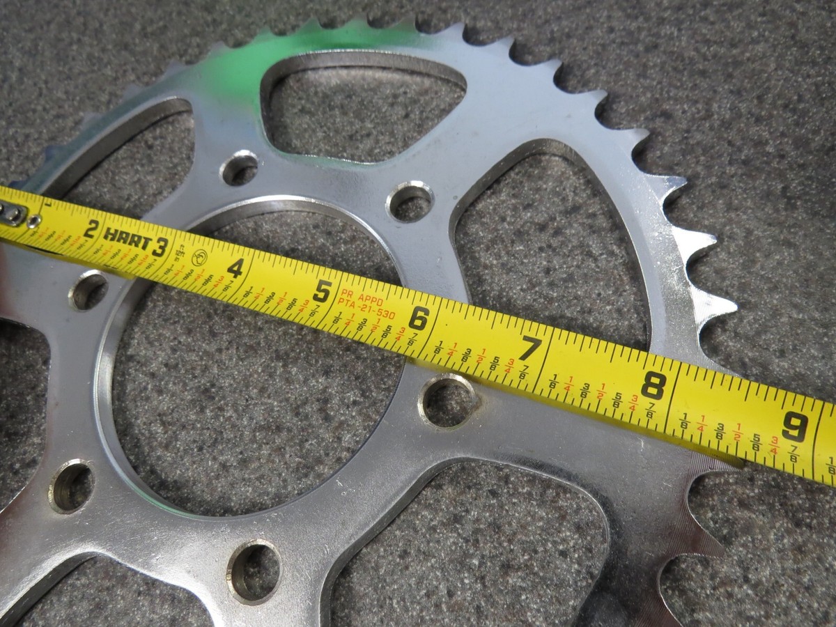 NOS 42T Rear Steel Sprocket Fits: Kawasaki 1984-1986 ZX550