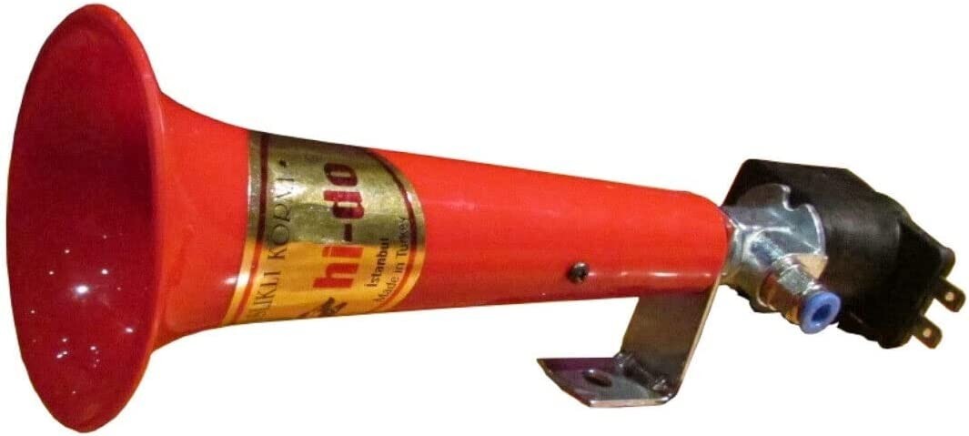 HI-DO 12V Original Turkish Wolf Whistle Air Blast Horn