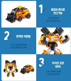 2022 New Tobot V Mini Power Loader Transformer Robot Figure Small Size