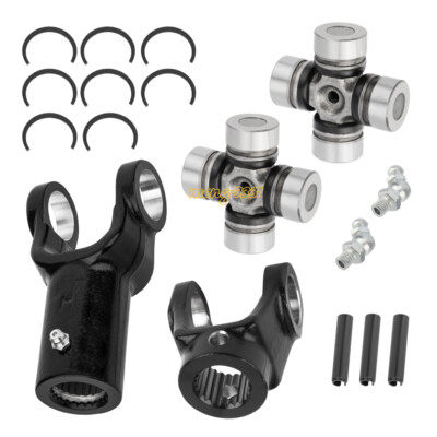 2x Front Drive Shaft Yoke w/ U-joint for Polaris RZR XP 1000 2014-2018
