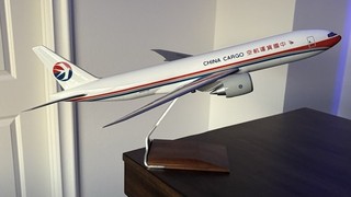 PacMin China Cargo 1/100 Boeing 777F (777 200LRF) Freighter with Box!