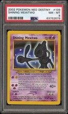 PSA 8 Shining Mewtwo - 109/105 - Neo Destiny - Pokemon - Read Description on eBay