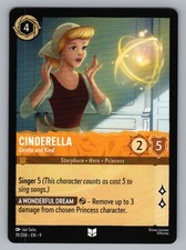 CINDERELLA - GENTLE AND KIND 19/204 UC LORCANA NM 9 SALAS