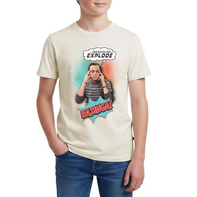 The Big Bang Theory Sheldon Head Will Explode Teenager Premium Bio T-Shirt