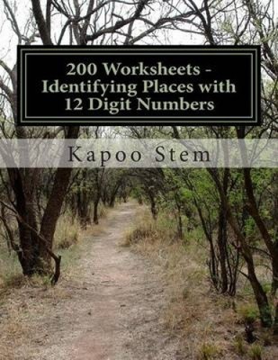 200 Worksheets - Identifying Places with 12 Digit Numbers: Math Practice
