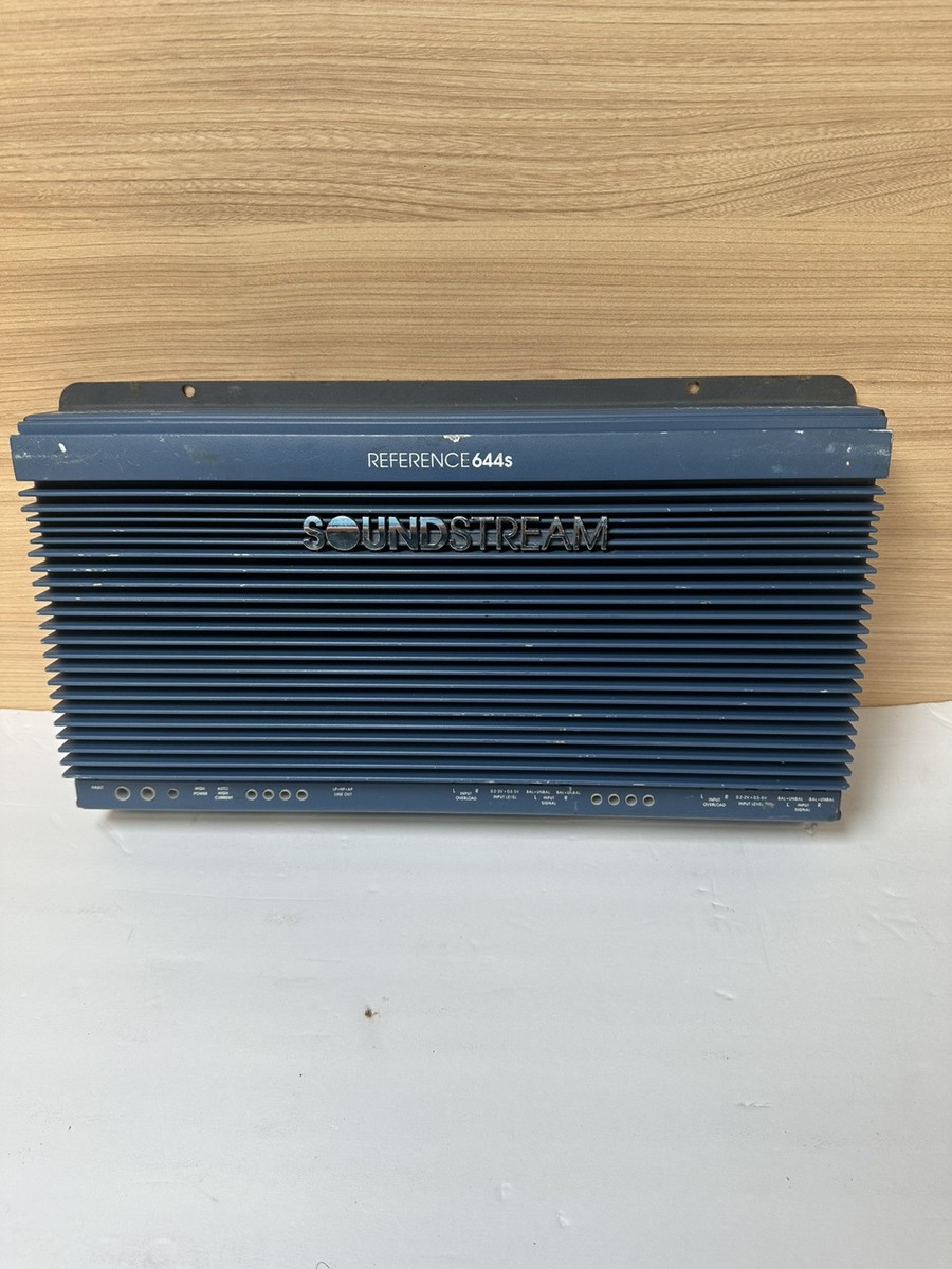 Soundstream Reference 644s Old School Car Amplifier (PLEASE READ
