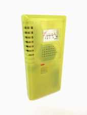 Geiger Counter DX-1  0-10 mR/hr Range Radiation Monitor Meter Transparent Yellow