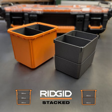 RIDGID Stackd  - Insert Bins for Pro Gear Sys...