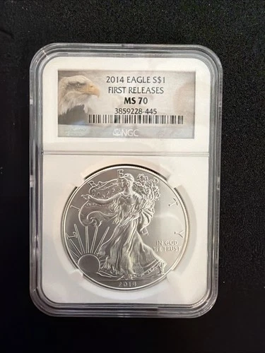 2014 S US Silver Eagle $1 NGC MS70 SF First Releases