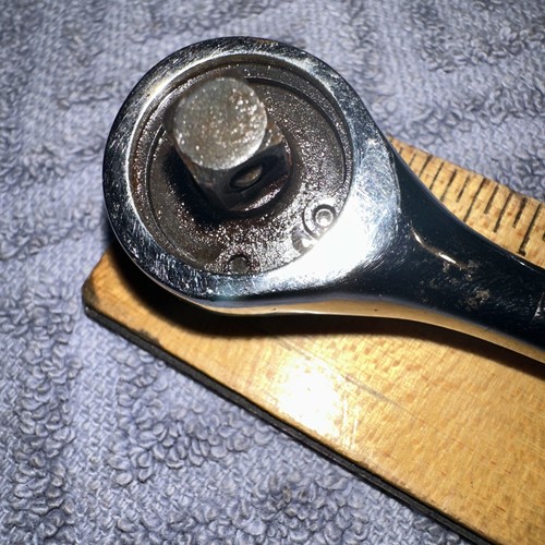 Vintage Blackhawk Quarter Inch Drive Ratchet & 10mm Socket Used GW 9945 - Picture 7 of 9