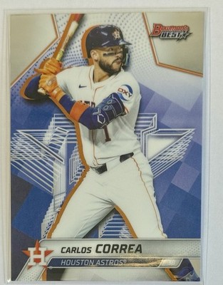 2025 Bowman's Best Carlos Correa #50 Houston Astros | eBay