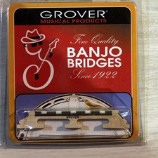 Grover Acousticraft 5 String Banjo Bridge 1/2 in. Height, MPN 95