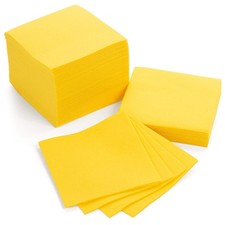 AH AMERICAN HOMESTEAD Paper Cocktail Napkins - Linen-Like Disposable Beverage...