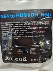 BIG Lot of HDMI Adaptors for N64, Wii, NGC, SNES, SFC, & Dreamcast