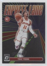 2023 Panini Donruss Optic Express Lane Lime Green Prizm /149 Trae Young #22 13uy