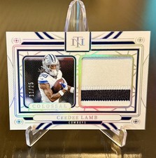 2024 Panini National Treasures - CeeDee Lamb Colossal Materials /25 🔥