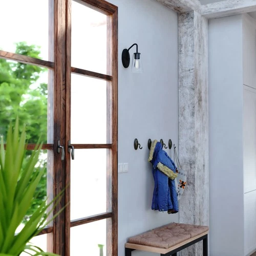 Vaxcel Lighting W0441 Beverly 5"W Vanity Light - Black - Picture 7 of 8