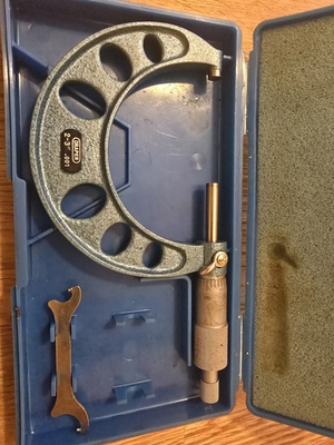 #ad Draper Outside Micrometer 2 3quot; Range .001quot; Graduation $95.00