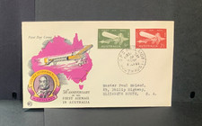 FDC: 1964. 50TH ANNIVERSARY OF FIRST AIR MAIL FDC LFW49