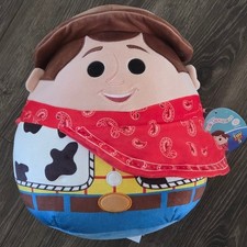 Squishmallows Woody Toy Story 5 Disney Pixar 10" Plush Cowboy Kellytoy NEW