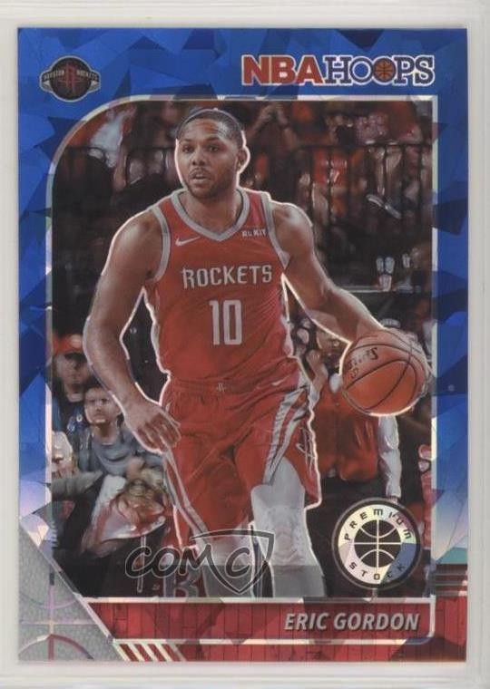 2019 Panini NBA Hoops Premium Stock Box Set Blue Pulsar Prizm Eric Gordon 06y2